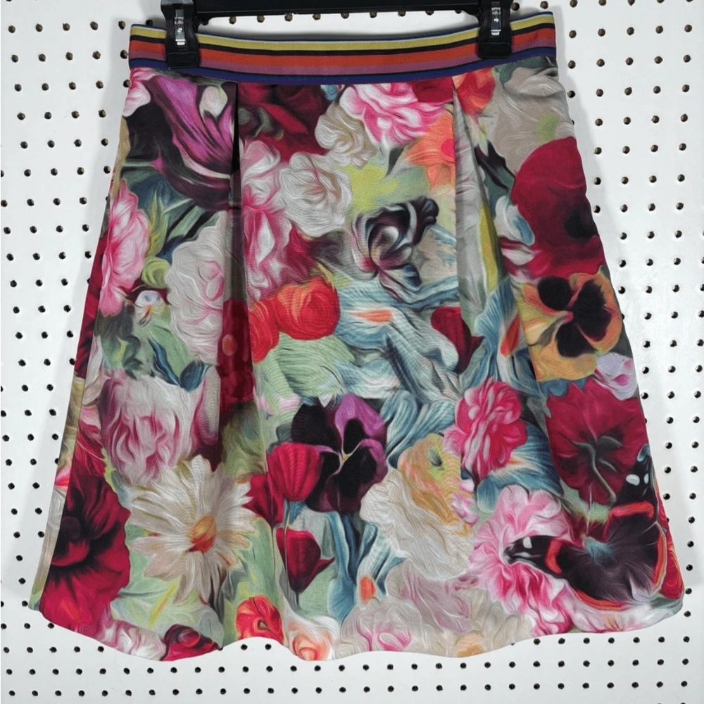 Ted Baker Kaideen Floral Skirt size 0 US 2